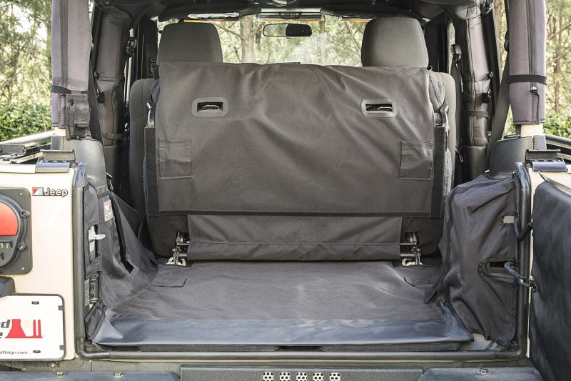 Rugged Ridge C3 Cargo Cover 2-Door w/Subwoofer 07-14 Jeep Wrangler