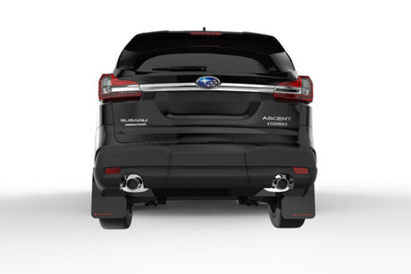 Rally Armor 18-25 Subaru Ascent Black UR Mud Flap w/Silver Logo