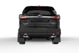 Rally Armor 18-25 Subaru Ascent Black UR Mud Flap w/White Logo