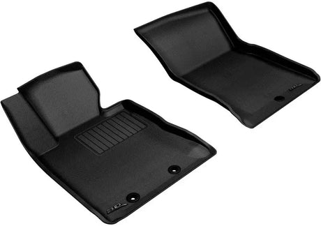 3D MAXpider 2012-2016 Hyundai Genesis Kagu 1st Row Floormat - Black 3D MAXpider