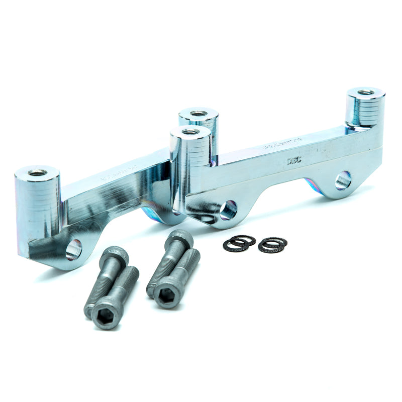 Alcon 2007+ Jeep JK w/ 6x5.5in Hub 355x22mm Rotor 4-Piston Calipers Rear Brake Upgrade Kit - Red