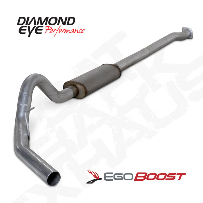 Diamond Eye KIT 3 1/2in CB SGL GAS SS FORD 3.5L F150 RAPTOR 11-13