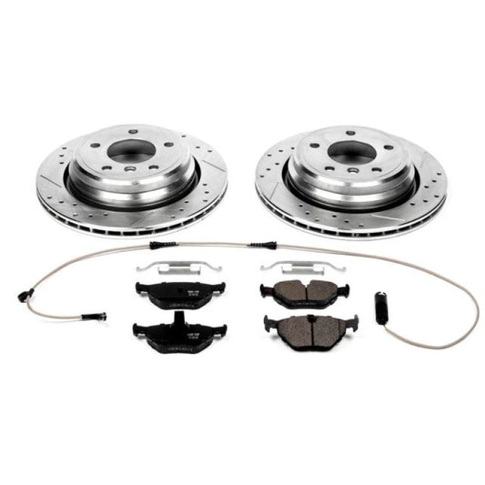 Power Stop 01-03 BMW 525i Rear Z23 Evolution Sport Brake Kit