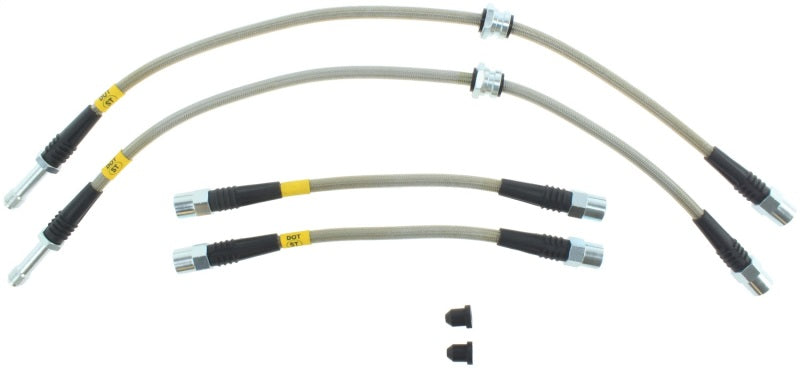 StopTech 96-2000 BMW 328I / 328IS Stainless Steel Rear Brake Lines