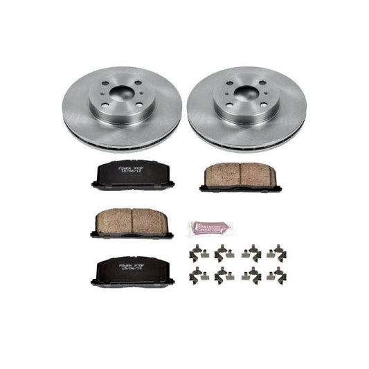 Power Stop 90-92 Geo Prizm Front Autospecialty Brake Kit