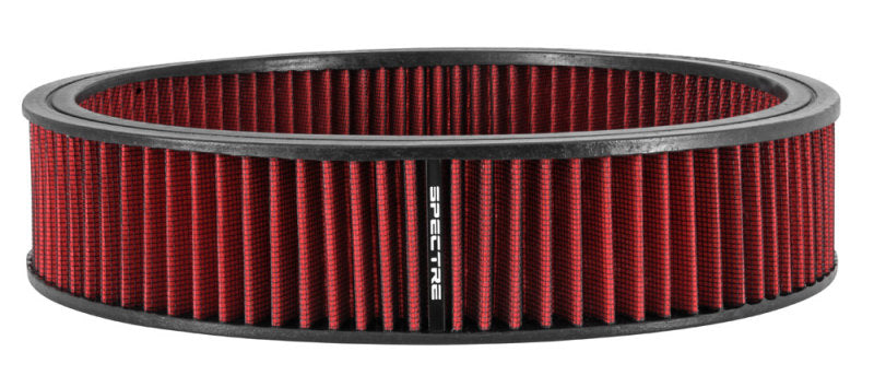 Spectre 1985 Cadillac Seville 5.7L V8 DSL Air Filter 14in. X 3in. - Red