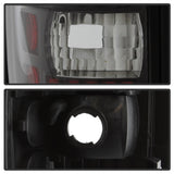 xTune Dodge Ram 1500/2500/3500 94-01 Euro Style Tail Lights Black ALT-ON-DRAM94-BK