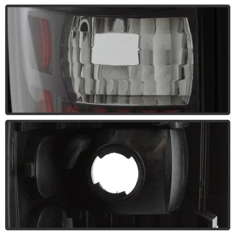 xTune Dodge Ram 1500/2500/3500 94-01 Euro Style Tail Lights Black ALT-ON-DRAM94-BK