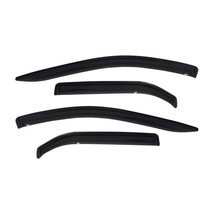 Westin 2007-2011 Nissan Versa 4dr Wade Slim Wind Deflector 4pc - Smoke