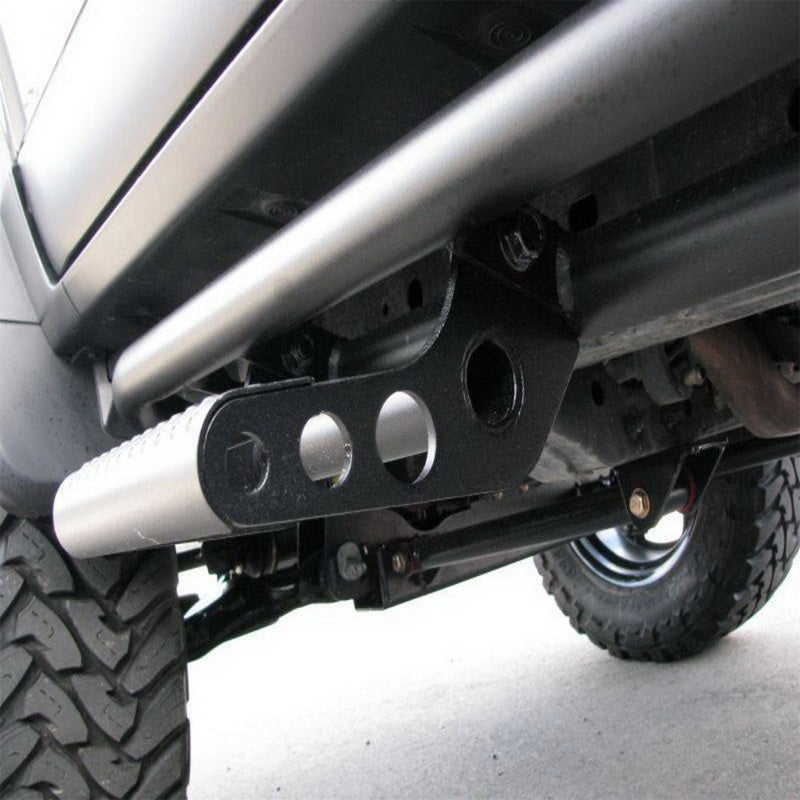 N-Fab RKR Step System 15-17 GMC - Chevy Canyon/Colorado Crew Cab - Tex. Black - 1.75in