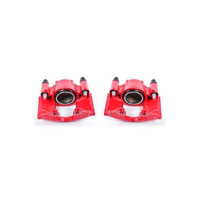 Power Stop 90-93 Cadillac Commercial Chassis Front Red Calipers w/o Brackets - Pair