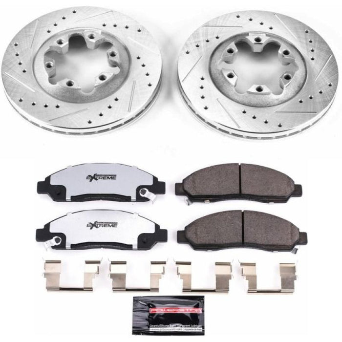 Power Stop 04-08 Chevrolet Colorado Front Z36 Truck & Tow Brake Kit