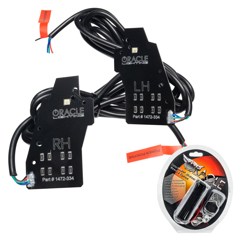 Oracle 20-22 Ford Explorer Dynamic RGB Headlight DRL Kit - ColorSHIFT - w/ RF Cntrl