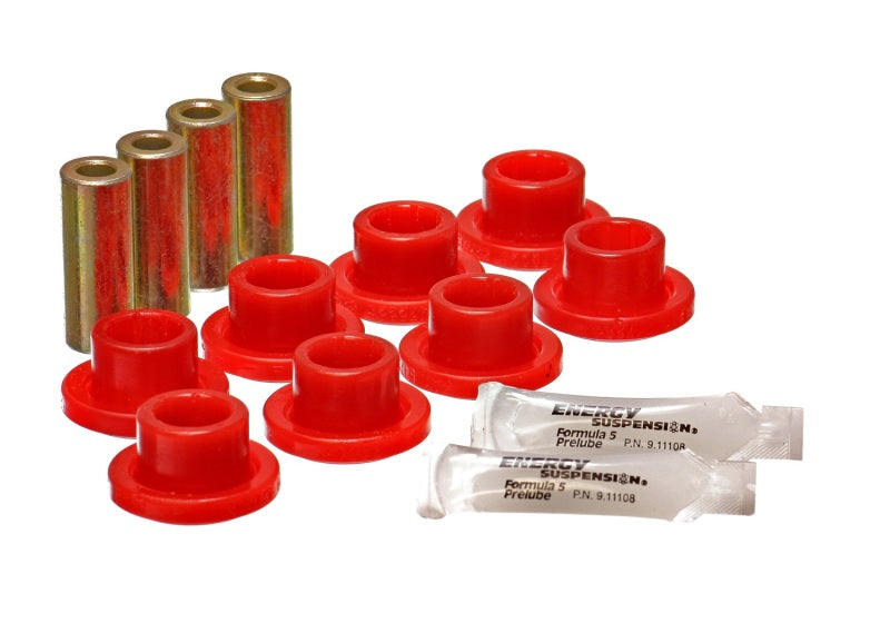 Energy Suspension 88 Honda Civic/CRX Red Rear Control Arm Bushing Set (Lower Only)