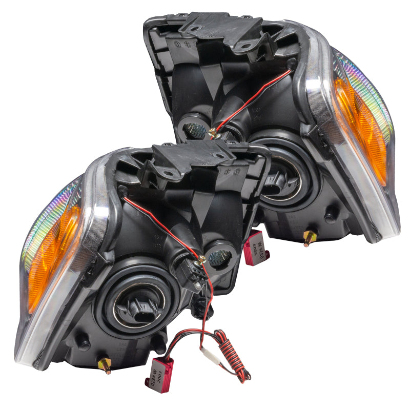 Oracle 07-09 Dodge Durango SMD HL - Chrome - ColorSHIFT w/ 2.0 Controller