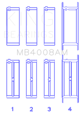 King Engine Bearings Nissan VG20E/VG20DET V6 (Size STD) Main Bearing Set
