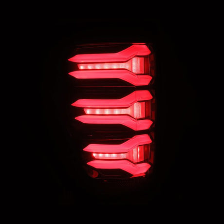 AlphaRex 21-22 Ford F-150 LUXX LED Taillights Black/Red