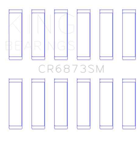 King Engine Bearings Toyota 2GR-FE/3GR-FE Connecting Rod Bearing Set