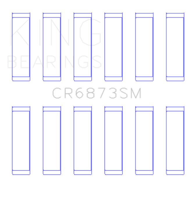 King Toyota 2GR-FE/3GR-FE Connecting Rod Bearing Set