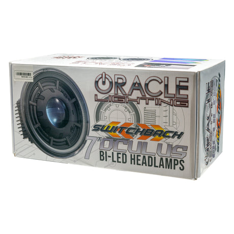 ORACLE Lighting 0718 Jeep Wrangler JK Oculus 7in Switchback BiLED Projector Headlights