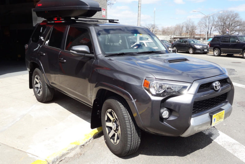 Rally Armor 12-20 Toyota 4Runner Black UR Mud Flap w/ Grey Logo