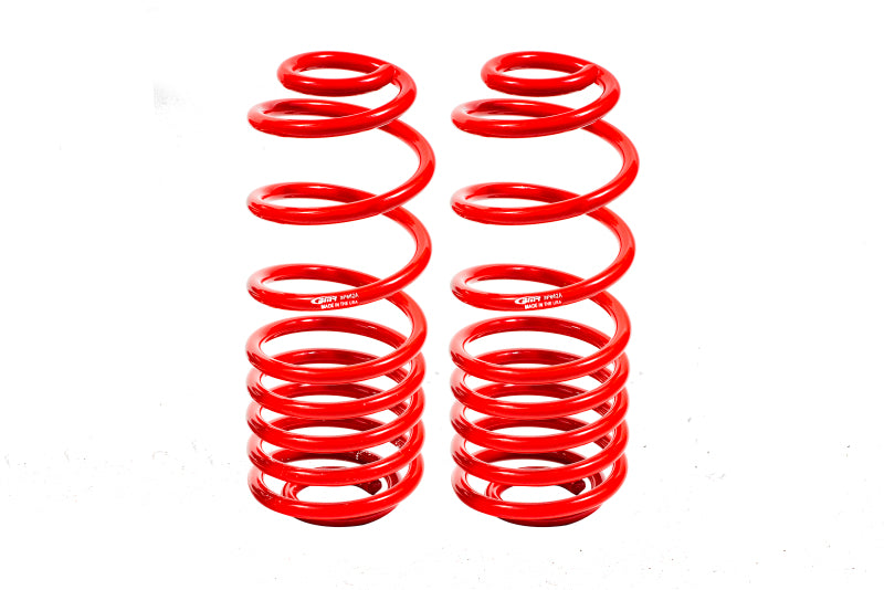 BMR 02-09 Chevrolet Trailblazer / GMC Envoy 3.0in Drop Front Lowering Springs - Red BMR Suspension