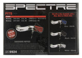 Spectre 05-09 Ford Mustang GT V8-4.6L F/I Air Intake Kit - Polished w/Red Filter