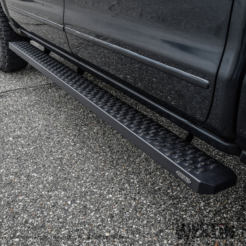 Westin Grate Steps Running Boards 86 in - Textured Black