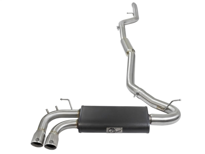 aFe MACHForce XP Exhausts Cat-Back SS-304 w/ Polished Tips 12-16 BMW 328i/428i (F30/F32) (t) N20