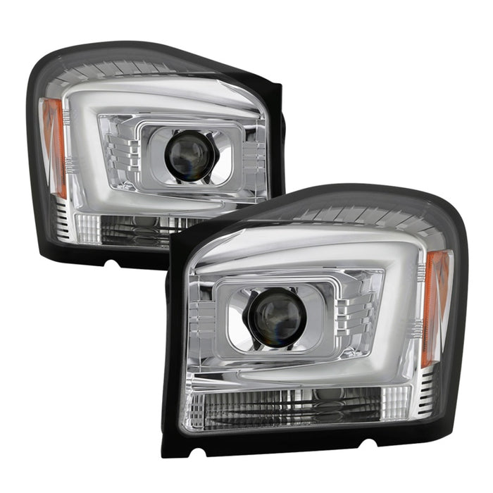 Spyder 04-06 Dodge Durango Projector Headlights - Chrome PRO-YD-DDU04-LB-C