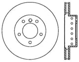 StopTech 08-09 BMW 535 Series / 04-09 545i/550i/645Ci/650i Slotted & Drilled Right Front Rotor