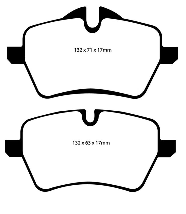 EBC 07-14 Mini Hardtop 1.6 Turbo Cooper S Ultimax2 Front Brake Pads