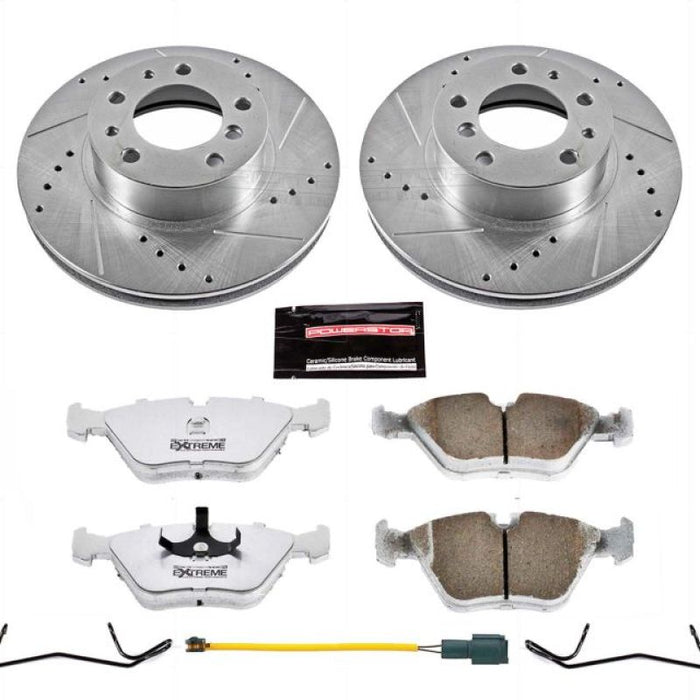 Power Stop 87-89 BMW 735i Front Z26 Street Warrior Brake Kit