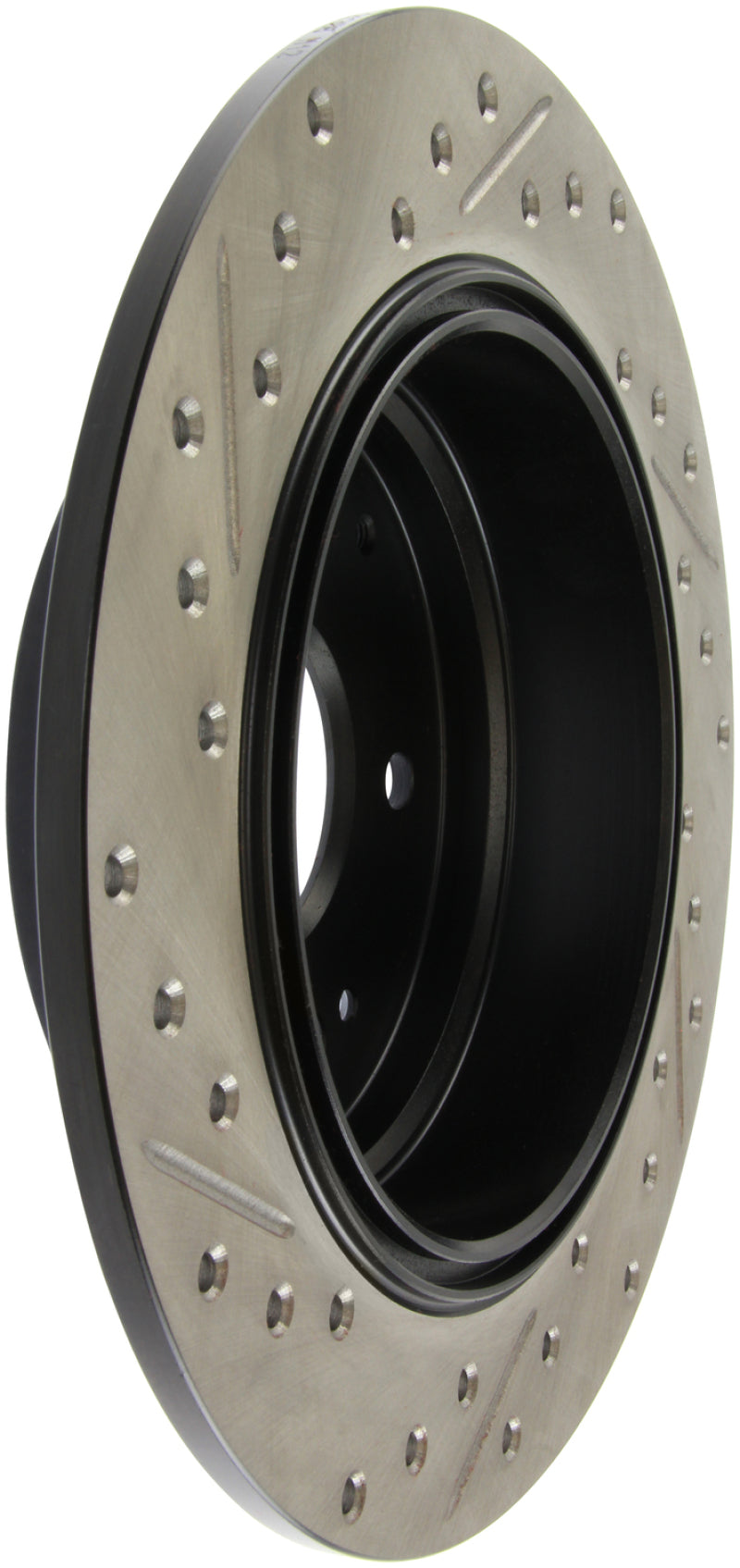 StopTech 04-08 Acura TL / 03-09 Honda Element Slotted & Drilled Left Rear Rotor