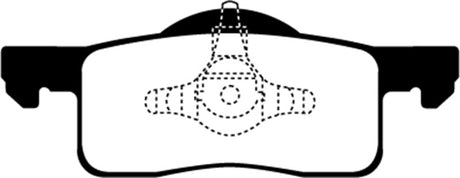 EBC 02-06 Ford Expedition 4.6 2WD Greenstuff Rear Brake Pads