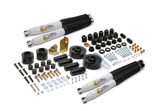 Daystar 1997-2006 Jeep Wrangler TJ 2WD/4WD - 4in Lift Kit (3in Susp Lift/1in Body) & Scorpion Shocks