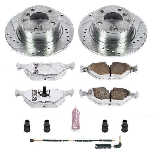 Power Stop 03-05 BMW Z4 Rear Z26 Street Warrior Brake Kit