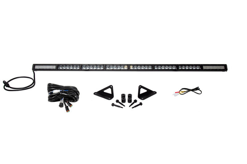 Diode Dynamics 18-21 Jeep JL Wrangler/Gladiator SS50 Hood LED Light Bar Kit - White Combo