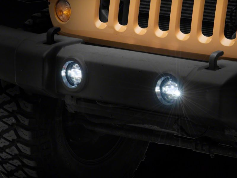 Raxiom 07-18 Jeep Wrangler JK Axial Series LED Fog Lights