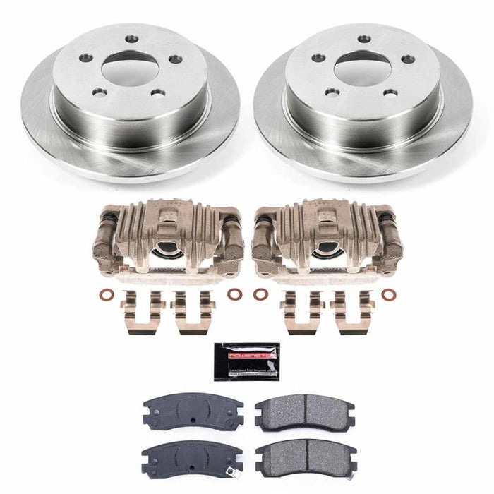 Power Stop 99-04 Oldsmobile Alero Rear Autospecialty Brake Kit w/Calipers