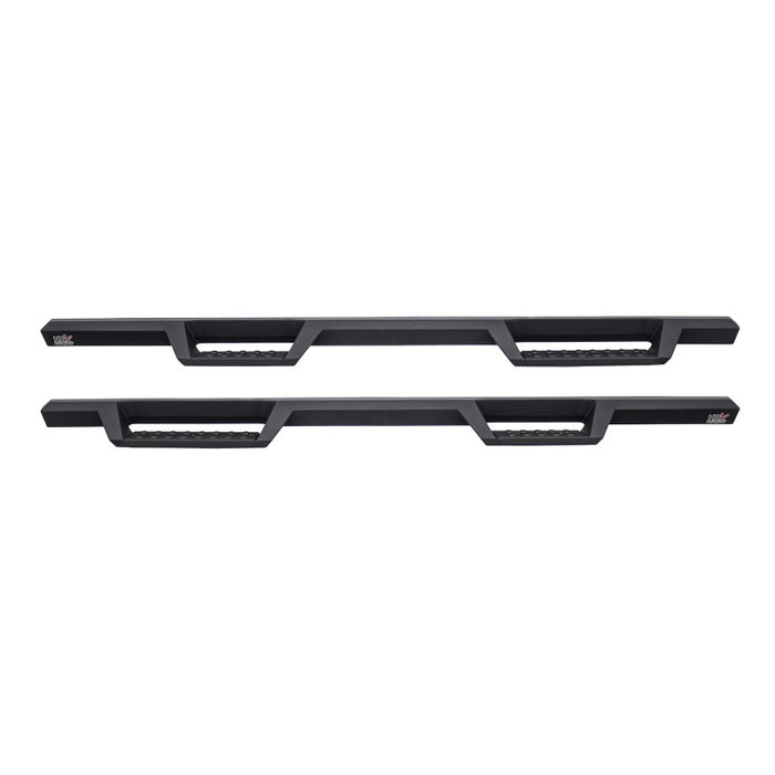 Westin/HDX 07-18 Chevy/GMC Silv/Sierra 15/25/3500 Ext/Dbl Drop Nerf Step Bars - Textured Black