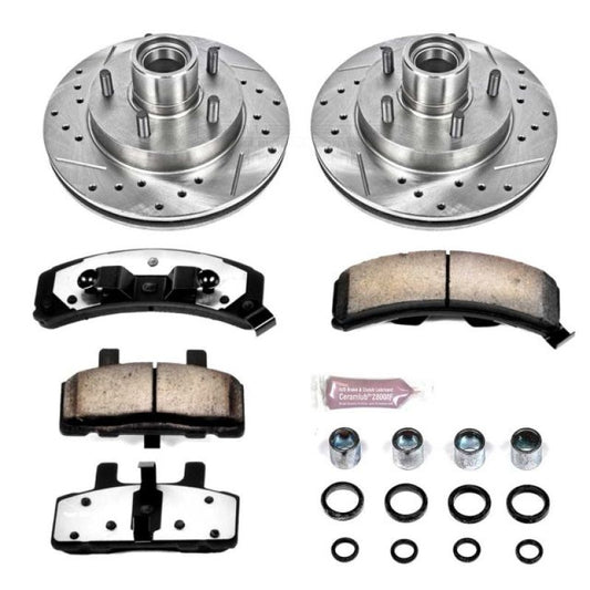 Power Stop 95-97 Chevrolet Blazer Front Z36 Truck & Tow Brake Kit