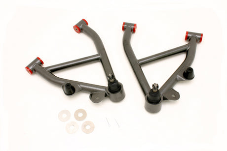 BMR 82-82 3rd Gen F-Body Non-Adj. A-Arms Lower (Poly) w/ No Spring Pocket - Black Hammertone BMR Suspension
