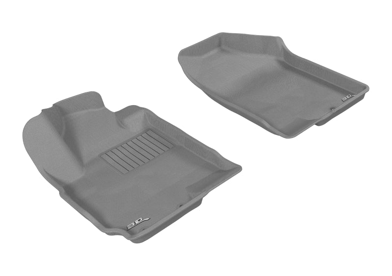 3D MAXpider 2010-2013 Kia Soul Kagu 1st Row Floormat - Gray