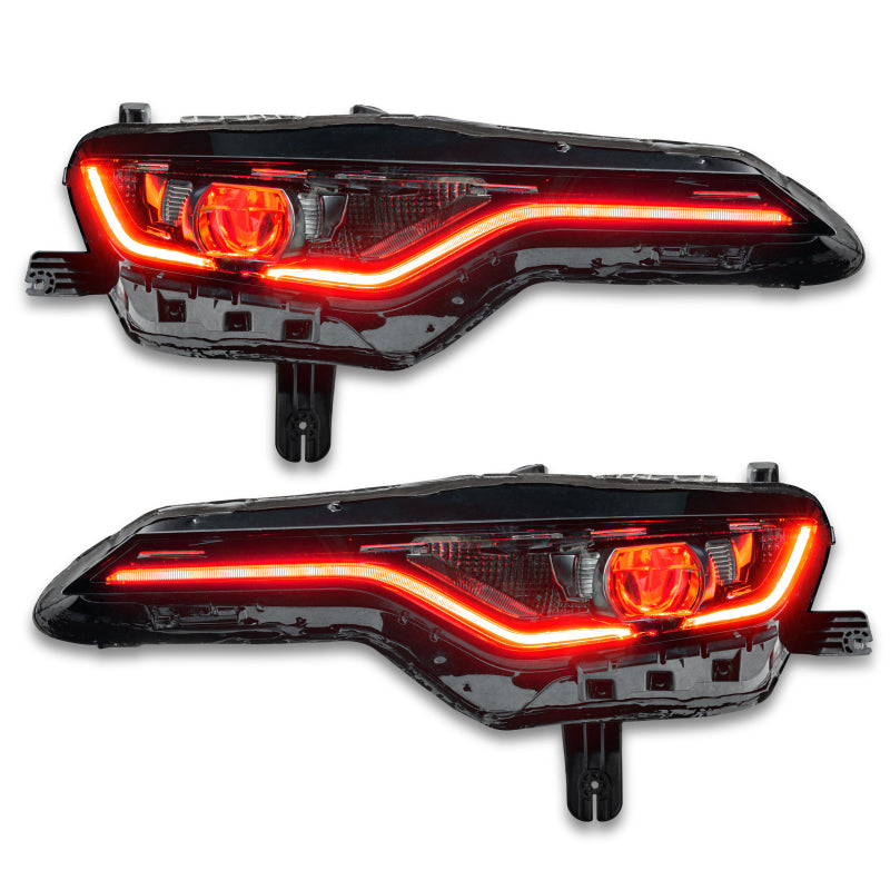 Oracle 19-21 Chevy Camaro SS/RS RGBW+A Headlight DRL Kit - w/ Simple Controller