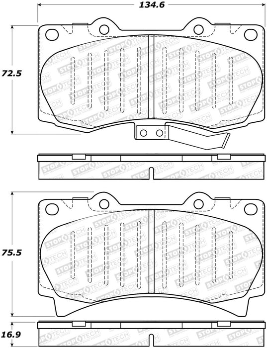 StopTech Street Brake Pads