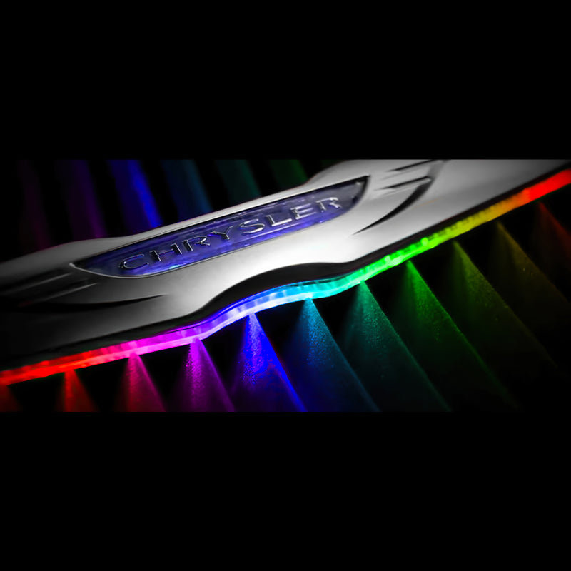 Oracle Chrysler Illuminated LED Sleek Wing - RGB ColorSHIFT SEE WARRANTY