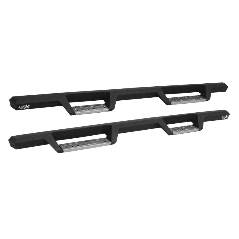 Westin 2019 Chevrolet Silverado/Sierra 1500 Crew Cab Drop Nerf Step Bars - Textured Black