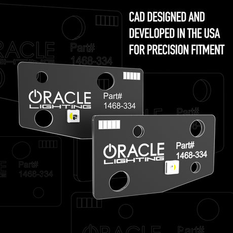 Oracle 2021 Ford Bronco DRL Upgrade w/ Halo Kit - ColorSHIFT w/ No Controller