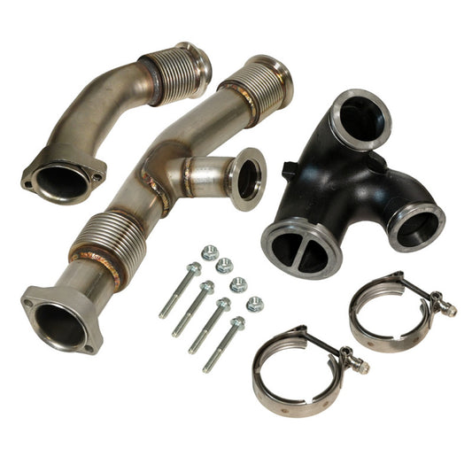 BD Diesel UpPipe Kit - Ford 03-04.5 6.0L Powerstroke w/EGR Connector